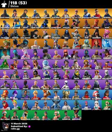 [PC/PSN/XBOX] 118 skins | OG STW | Black Knight | Sparkle Specialist | The Reaper | Blue Squire | Royale Knight | Elite Agent | Blue Team Leader | Point Patroller | 100 VB — image 6