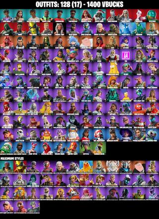 ❤️ [PSN/PC/XBOX/NIN] ❤️ 128 SKINS ❤️ THE AXE OF CHAMPIONS 2.0 ❤️ JOLTARA ❤️ AHSOKA TANO ❤️ ISHOWSPEED ❤️ GET GRIDDY ❤️ HELSIE MAX ❤️ ARTEMIS ❤️ REVERIE ❤️ PEELVERINE MAX ❤️ POISED PLAYMAKER ❤️ ICE BREAKER ❤️ SKULLY SCEPTRE ❤️ — image 1
