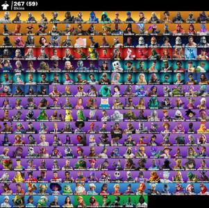 [PC/PSN/XBOX] 267 skins | OG STW | Rogue Spider Knight | The Reaper | Blue Squire | Royale Knight | Elite Agent | Master Chief (Matte Black) | 400 VB
