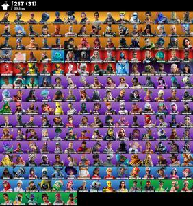[PC/PSN/XBOX] 217 skins | OG STW | The Reaper | Elite Agent | Tart Tycoon | Dante | Sub Commander | Pitch Patroller | Havoc | Naruto Uzumaki | 300 VB