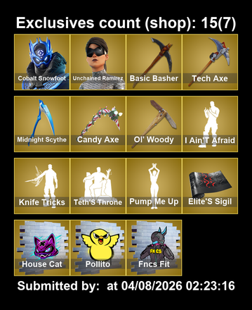 #SM6852[PC/PSN/XBOX] 294 skins | Renegade Raider | Cobalt Snowfoot | Unchained Ramirez | The Cube Queen | Mizuki | Peter Griffin | The Origin | Omegarok | Kado Thorne | Torin — image 5