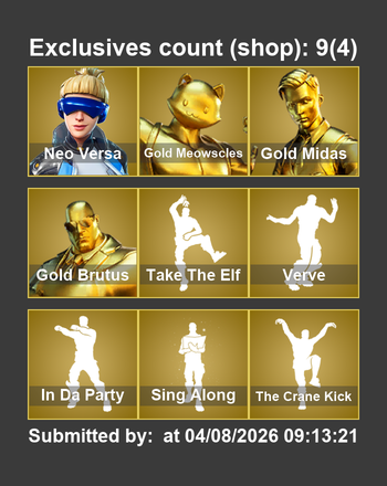 #R8141[PC/PSN/XBOX] 210 skins | Neo Versa | Gold Meowscles | Gold Midas | Gold Brutus | The Cube Queen | Catalyst | Peter Griffin | The Origin | Hybrid | Omegarok | Torin — image 5
