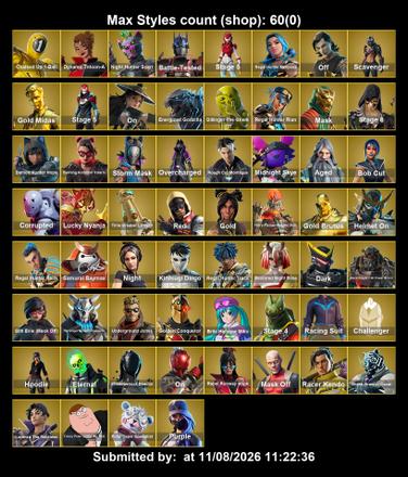 #US40[PC/PSN/XBOX] 168 SKINS | GOLD MIDAS | GOLD BRUTUS | TRILOGY | FIXER | SULTURA | SUBZERO CRYPTIC | CLOUD STRIKER | VALERIA | BLACKHEART | THE FOUNDATION | RUIN | 150 VB — image 6