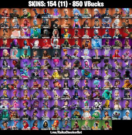 🔵 [PSN/XBOX/PC] 154 SKINS  🔵 Black Knight | 🔵 The Reaper 🔵 Take The L  🔵 Floss  🔵Blue Squire | 🔵 Royale Knight | 🔵 Gold Midas | 🔵 Gold Meowscles | 🔵 850 VB — image 1
