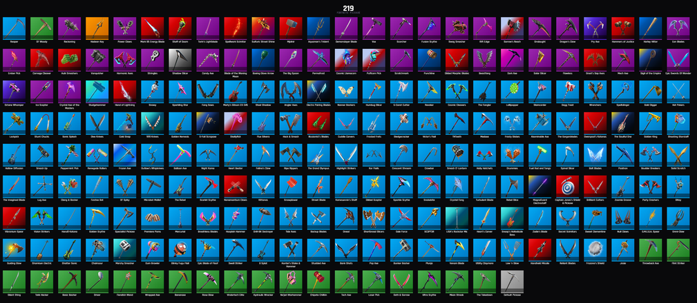 PC PSN XBOX 207 SKINS / OG STW / ROGUE AGENT / RED KNIGHT / GALAXIA / BLAZE / MIDAS / HARLEY QUINN / THE ICE KING / MYSTIQUE / TONY STARK / MARSHMELLO / GHOUL TROOPER — image 4