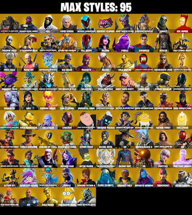 OG STW ✨ 235 SKINS ✨ Neo Versa ✨ Travis Scott ✨ Gold Brutus ✨ Gold Meowscles ✨ Gold Midas ✨ Sultura ✨ Cloud Striker ✨ 1350 VB (PC/PSN/XBOX) — image 3