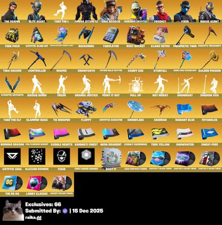 [PC/PSN/XBOX] 122 skins | The Reaper | Elite Agent | Omega (stage 5) | Lina Scorch | Subzero Cryptic | Prodigy | Fixer | Rogue Agent | BLACK WEREWOLF — image 5