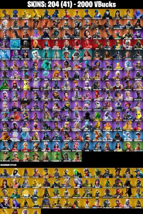 OG STW ✨ 204 SKINS ✨ Travis Scott ✨ Astro Jack ✨ Gold Brutus ✨ Gold Midas ✨ Trilogy ✨ Carbon Commando ✨ Prodigy ✨ 2000 VB (PC/PSN/XBOX) — image 2