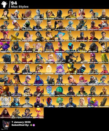 [PC/PSN/XBOX] 231 skins + Renegade Raider + Aerial Assault Trooper + Sultura + Explorer Emilie + Kado Thorne + Backlash — image 7
