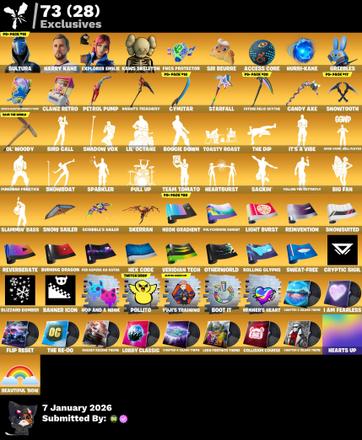 [PC/PSN/XBOX] 231 skins + Renegade Raider + Aerial Assault Trooper + Sultura + Explorer Emilie + Kado Thorne + Backlash — image 5