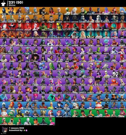 [PC/PSN/XBOX] 231 skins + Renegade Raider + Aerial Assault Trooper + Sultura + Explorer Emilie + Kado Thorne + Backlash — image 6