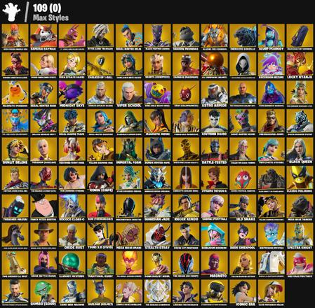 [PC/XBOX/PSN] 172 skins | FNCS 3:1 Champion | Son Goku | Spider-Man MILES MORALES | Spider-Man | Emma Frost | Solid Snake | Doom Slayer | Geralt Of Rivia | The Foundation | Spectra Knight | Explorer Emilie | – Parent Control — image 6