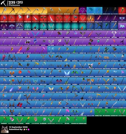 🍇 [PC/PSN/XBOX] 214 skins 🦜 Leviathan Axe 🪻 Gold Midas 🌀 Gold Brutus ☄️ Surf Strider 🐞 Keri Commander 🌴 FNCS Champion Seeker 💚 Predator 🥥 Zeus 🌠 Fusion 🦢 Spectra Knight 💰 0 VB — image 2