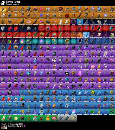 ☄️ [PC/XBOX/NINTENDO] 294 skins 🪐 Leviathan Axe 🦋 Chun-Li ⚡ Kratos 🖤 Master Chief (Matte Black) 💛 Gold Midas 🦉 Mike Lowrey 🌄 Lara Croft 🐉 Snake Eyes 🌌 Galaxia 🌟 Lebron James 🍓 Lil Tecca 🥀 Ruin 🌅 Zenith 🔮 Oppressor 💜 Vegeta 🐞 Predator 🩷 1500 VB — image 7
