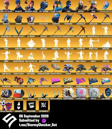 [PC/PSN/XBOX] | 214 Skins | OG STW | Leviathan Axe | 8-Ball vs Scratch | A.I.M. | Absenz | Adira | Agent Jones | Agent Peely | Aloy (PS5) | O4G — image 5