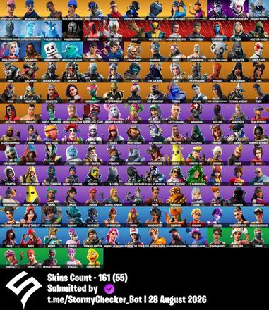 [PC/PSN/XBOX] | 161 Skins | OG STW | Travis Scott | 8-Ball vs Scratch | A.I.M. | Agent Peely | Alpine Ace (CAN) | Aquaman | Ark | O4G — image 1