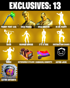 (PC/PSN/XBOX) 172 SKINS 🍒 Gold Midas 🍒 Gold Brutus 🍒 Supersonic 🍒 Fade 🍒 Peter Griffin 🍒 Ronin 🍒 Omegarok 🍒 Mizuki 🍒 100 V-Buck PARENTAL CONTROL — Fortnite account listing