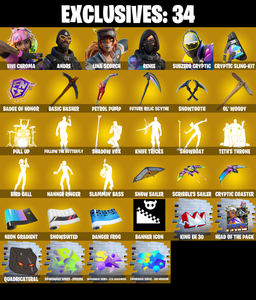 (PC/PSN) 230 SKINS 🍒 Vivi Chroma 🍒 Andre 🍒 Lina Scorch 🍒 Renee 🍒 Subzero Cryptic 🍒 Mizuki 🍒 Peter Griffin 🍒 The Origin 🍒 1050 V-Buck PARENTAL CONTROL — Fortnite account listing
