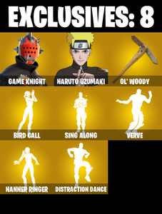 (PC/PSN/XBOX) 308 SKINS 🍒 Renegade Raider 🍒 Master Chief 🍒 Game Knight 🍒 Naruto Uzumaki 🍒 Raz 🍒 Deadeye 🍒 Snap 🍒 Torin 🍒 Ravage 🍒 100 V-Buck PARENTAL CONTROL — Fortnite account listing