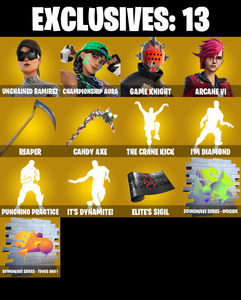 (PC/PSN) 339 SKINS π₯ Renegade Raider π₯ Aerial Assault Trooper π₯ Unchained Ramirez π₯ Championship Aura π₯ Game Knight π₯ 1100 VB | PARENTAL CONTROLS β Fortnite account listing