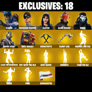 (PC/PSN/XBOX) 192 SKINS 🍒 Renegade Raider 🍒 Florin 🍒 Unchained Ramirez 🍒 Clutch 🍒 Game Knight 🍒 Grind 🍒 Rogue Agent 🍒 Fade 🍒 100 V-Buck PARENTAL CONTROL — Fortnite account listing