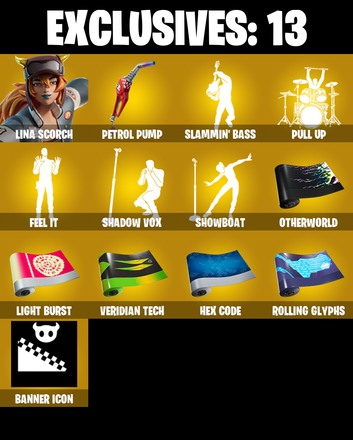 (PC/PSN/XBOX) 185 SKINS π Renegade Raider π Lina Scorch π Kymera π Peter Griffin π Hades π Ronin π The Cube Queen π Snap π 300 V-Buck PARENTAL CONTROL β image 1