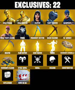 (PC/PSN/XBOX) OG STW 🍒 199 SKINS 🍒 Gold Midas 🍒 Gold Brutus 🍒 Clutch 🍒 Tart Tycoon 🍒 Grind 🍒 Fade 🍒 Peter Griffin 🍒 Leviathan 🍒 1500 V-Buck PARENTAL CONTROL — Fortnite account listing