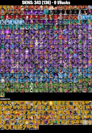 (PC/PSN/XBOX) 0 VB) 343 SKINS 🍒 Renegade Raider 🍒 Dark Skully 🍒 Arcane Jinx 🍒 Paradigm (Reality-659) 🍒 Joltara 🍒 Backlash 🍒 Ronin 🍒 PARENTAL CONTROL — image 2