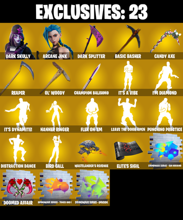 (PC/PSN/XBOX) 0 VB) 343 SKINS 🍒 Renegade Raider 🍒 Dark Skully 🍒 Arcane Jinx 🍒 Paradigm (Reality-659) 🍒 Joltara 🍒 Backlash 🍒 Ronin 🍒 PARENTAL CONTROL — image 1