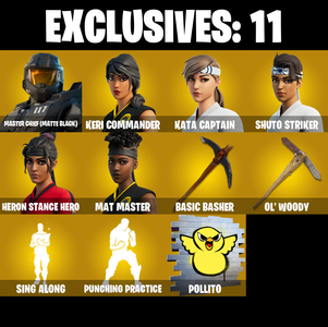 (PC/PSN/XBOX) 351 SKINS 🍒 Renegade Raider 🍒 Master Chief (Matte Black) 🍒 Keri Commander 🍒 Kata Captain 🍒 Shuto Striker 🍒 900 V-Buck PARENTAL CONTROL — Fortnite account listing
