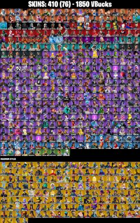 (PC/PSN/XBOX) 410 SKINS ⚡️ Frostbite ⚡️ Midas ⚡️ Spire Assassin ⚡️ Son Gohan ⚡️ Era ⚡️ The Origin ⚡️ Twyn ⚡️ Snap ⚡️ Cyclo ⚡️ Ronin ⚡️ Torin ⚡️ 1850 V-Bucks — image 2