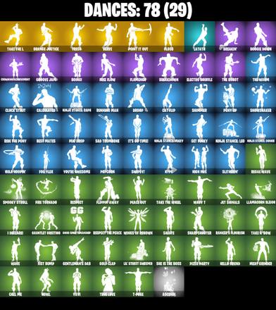 [PC/PSN/XBOX] 77 skins | OG STW | Black Knight | Floss | Take The L | Sparkle Specialist | The Reaper | Blue Squire | Royale Knight | Elite Agent | Sentinel | Zenith | 100 V-Bucks — image 3