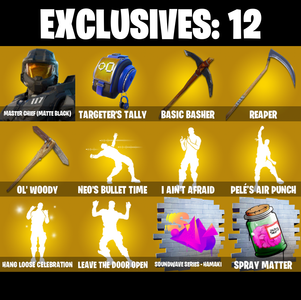 (PC/PSN/XBOX) 240 SKINS 🍒 Master Chief (Matte Black) 🍒 The Cube Queen 🍒 Mizuki 🍒 Peter Griffin 🍒 The Origin 🍒 Midas Rex 🍒 650 V-Buck PARENTAL CONTROL — Fortnite account listing