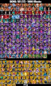 (PC/PSN) 1000 VB) 181 SKINS 🔥 Era 🔥 Paradigm (Reality-659) 🔥 The Foundation 🔥 Nezumi 🔥 The Imagined 🔥 Optimus Prime 🔥 Zeus 🔥 Ronin 🔥 Hades  PARENTAL CONTROLS — Fortnite account listing