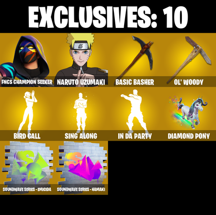 (PC/PSN/XBOX) 322 SKINS 🍒 Renegade Raider 🍒 FNCS Champion Seeker 🍒 Naruto Uzumaki 🍒 Raz 🍒 Spectra Knight 🍒 Snap 🍒 Torin 🍒 100 V-Buck PARENTAL CONTROL — image 1