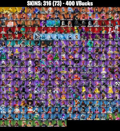 (PC/PSN/XBOX) 316 SKINS π Renegade Raider π Gold Brutus π Gold Meowscles π Gold Midas π Blitz π Raz π Fusion π Spectra Knight π 400 V-Buck PARENTAL CONTROL β image 2