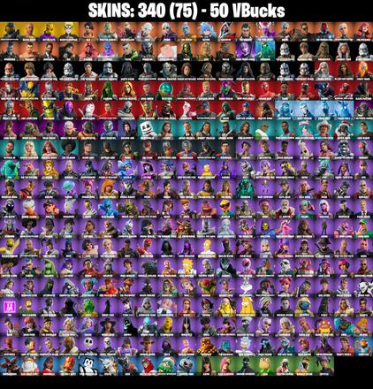 (PC/PSN/XBOX) 340 SKINS 🍒 Master Chief (Matte Black) 🍒 Black Adam 🍒 Victor Elite 🍒 Naruto Uzumaki 🍒 Raz 🍒 Spectra Knight 🍒 50 V-Buck PARENTAL CONTROL — image 2