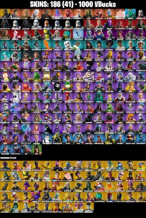 (PC/PSN/XBOX) 186 SKINS / Renegade Raider ☄️ Master Chief (Matte Black) ☄️ Ascendant Midas ☄️ Zeus ☄️ Snap ☄️ Malik ☄️ Kymera ☄️ 1000 V-Buc | PARENTAL CONTROL — image 2