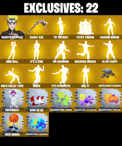 (PC/PSN/XBOX) 296 SKINS 💫 Naruto Uzumaki ⚡️ The Imagined 💍 Joey ⚡️ The Ageless 💍 Kymera ⚡️ Driftwalker 💍 Mizuki ⚡️ Twyn 💍 Omegarok | 50 V-Buck | PARENTAL CONTROLS — Fortnite account listing