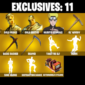 (PC) 188 SKINS / Renegade Raider ☄️ Aerial Assault Trooper ☄️ Gold Midas ☄️ Gold Brutus ☄️ Naruto Uzumaki ☄️ Valeria ☄️ The Imagined ☄️ 1750 V-Buc | PARENTAL CONTROL — Fortnite account listing
