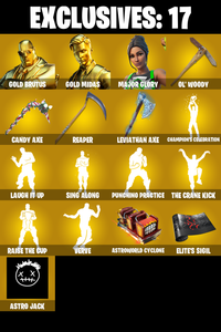 (PC/PSN) 218 SKINS 🔥 Gold Brutus 🔥 Gold Midas 🔥 Major Glory 🔥 Gear Specialist Maya 🔥 Backlash 🔥 Torin 🔥 Kymera 🔥 Era 🔥 Vertex 🔥 750 V-Buc🔥 PARENTAL CONTROLS — Fortnite account listing