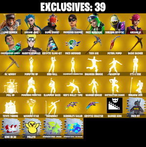(PC/PSN/XBOX) 631 SKINS 🍒 Renegade Raider 🍒 Master Chief 🍒 Lina Scorch 🍒 Arcane Jinx 🍒 Game Knight 🍒 Unchained Ramirez 🍒 FNCS Renegade 🍒 250 V-Buck PARENTAL CONTROL — Fortnite account listing