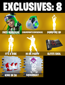 (PC/XBOX) 221 SKINS 🔥 Renegade Raider 🔥 FNCS Renegade 🔥 Zeus 🔥 Spectra Knight 🔥 The Ageless 🔥 Renzo the Destroyer 🔥 Era 🔥 100 VB | PARENTAL CONTROLS — Fortnite account listing