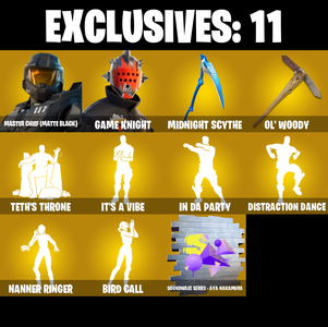 (PC/PSN/XBOX) 389 SKINS 🍒 Renegade Raider 🍒 Aerial Assault Trooper 🍒 Master Chief (Matte Black) 🍒 Game Knight 🍒 Hades 🍒 1400 V-Buck PARENTAL CONTROL — Fortnite account listing