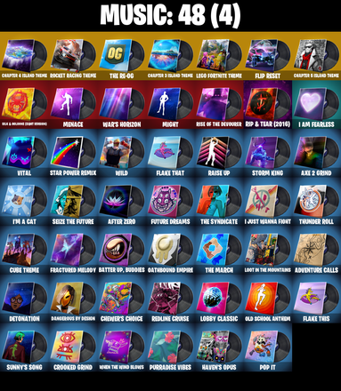 (PC) 208 SKINS 🔥 Neo Versa 🔥 Gold Kratos 🔥 Master Chief (Matte Black) 🔥 Cloud Striker 🔥 Sultura 🔥 Subzero Cryptic 🔥 1300 V-Buc PARENTAL CONTROLS — image 6