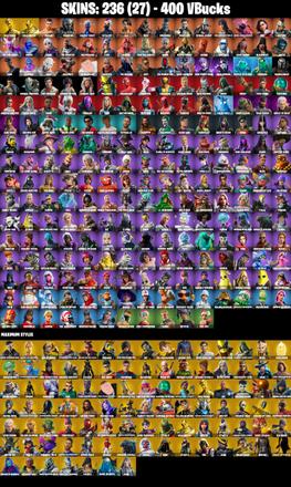 (PC/PSN) 236 SKINS π₯ Renegade Raider π₯ Gold Midas π₯ Gold Brutus π₯ Menace π₯ Predator π₯ Galaxy Scout π₯ Catalyst π₯ Raz π₯ Ruin π₯ 400 VB | PARENTAL CONTROLS β image 2