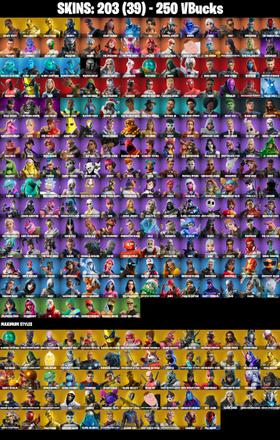 (PC) 203 SKINS π₯ Renegade Raider π₯ Travis Scott π₯ Gold Brutus π₯ Gold Midas π₯ Trilogy π₯ Fade π₯ Kado Thorne π₯ Zero π₯ Raz π₯ 250 VB | PARENTAL CONTROLS β image 2