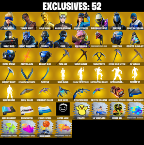 (PC/PSN/XBOX) 249 SKINS 🍒 Neo Versa 🍒 Travis Scott 🍒 Gold Midas 🍒 Naruto Uzumaki 🍒 Cloud Striker 🍒 Subzero Cryptic 🍒 Sultura 🍒 1450 V-Buck PARENTAL CONTROL — Fortnite account listing