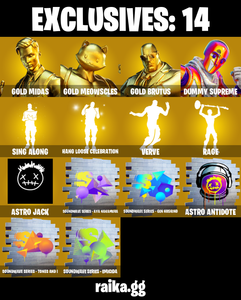 (PC/XBOX) 400 VB) 214 SKINS 🔥 Gold Midas 🔥 Gold Meowscles 🔥 Gold Brutus 🔥 Dummy Supreme 🔥 Joey 🔥 Era 🔥 Paradigm (Reality-659) 🔥 The Foundation🔥 PARENTAL CONTROLS — Fortnite account listing