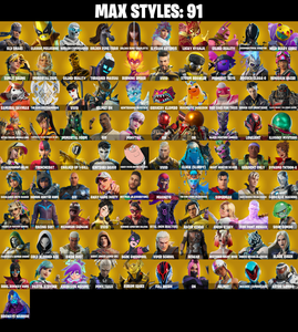 (PC/XBOX) 195 SKINS 🔥 Andromeda 🔥 Snake Eyes 🔥 Valeria 🔥 The Imagined 🔥 Nezumi 🔥 The Origin 🔥 The Foundation 🔥 Menace 🔥 Mizuki 🔥 350 V-Buc PARENTAL CONTROLS — Fortnite account listing